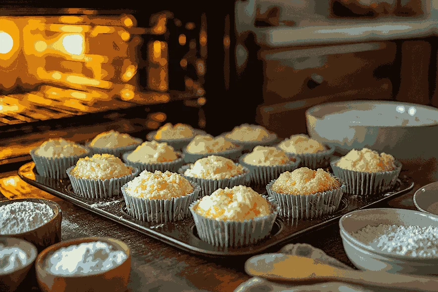 バリ風毛虫カップケーキ | ステップ-1