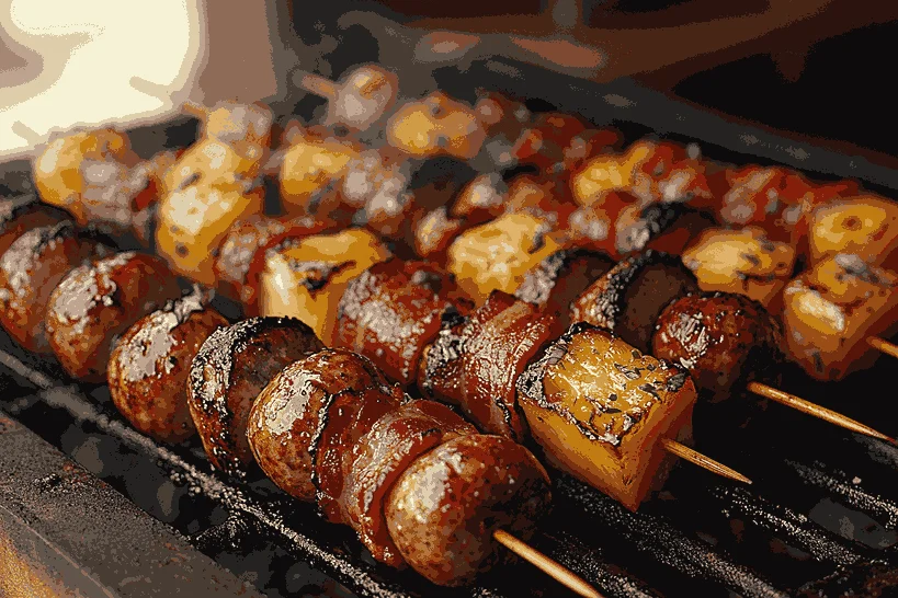 Resep Sate Sosis, Bacon & Jamur ala Bali | Langkah-4