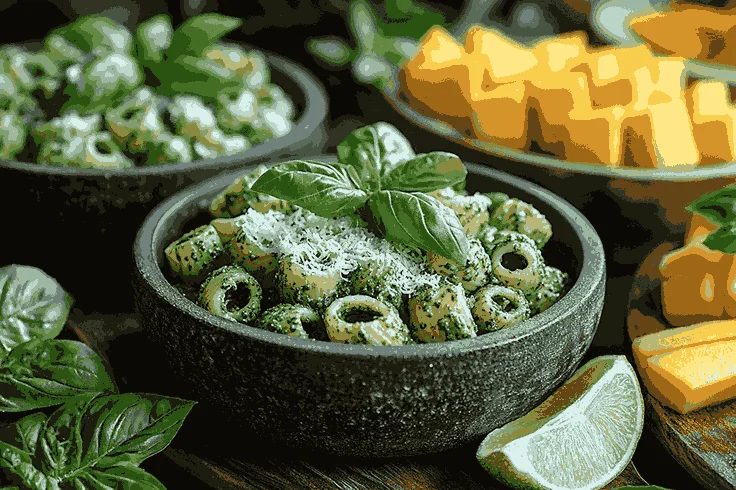 Resep Pea Pesto Pasta Ala Bali | Langkah-4
