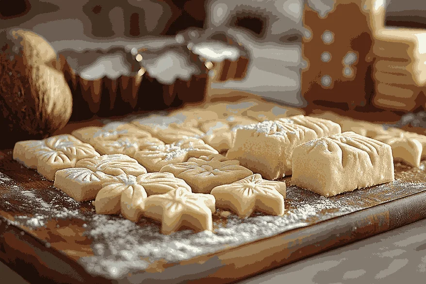 Формирование сахарного печенья