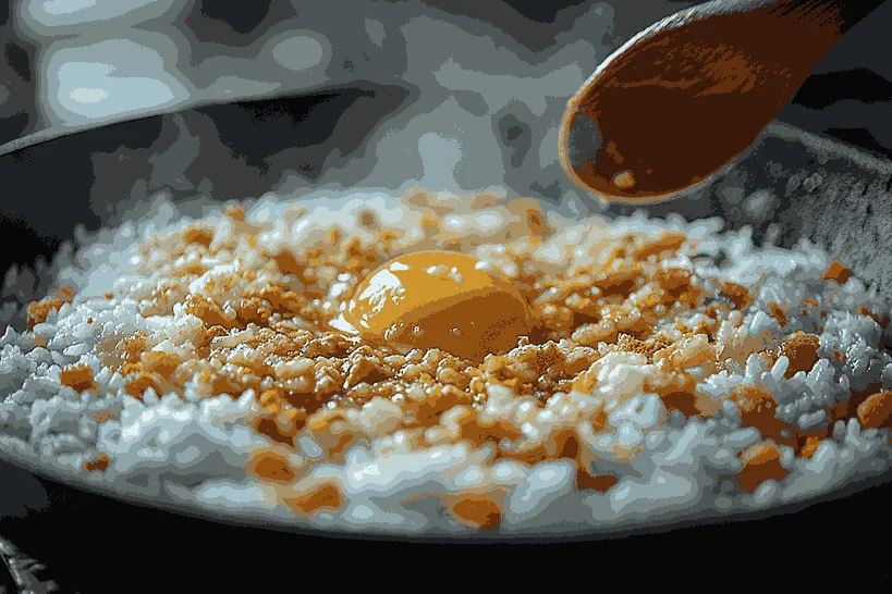 Приготовьте рисовую смесь