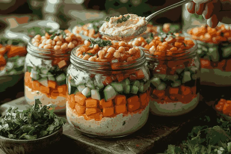 Hummus Jars Sehat dan Warna-Warni Keluarga di Bali