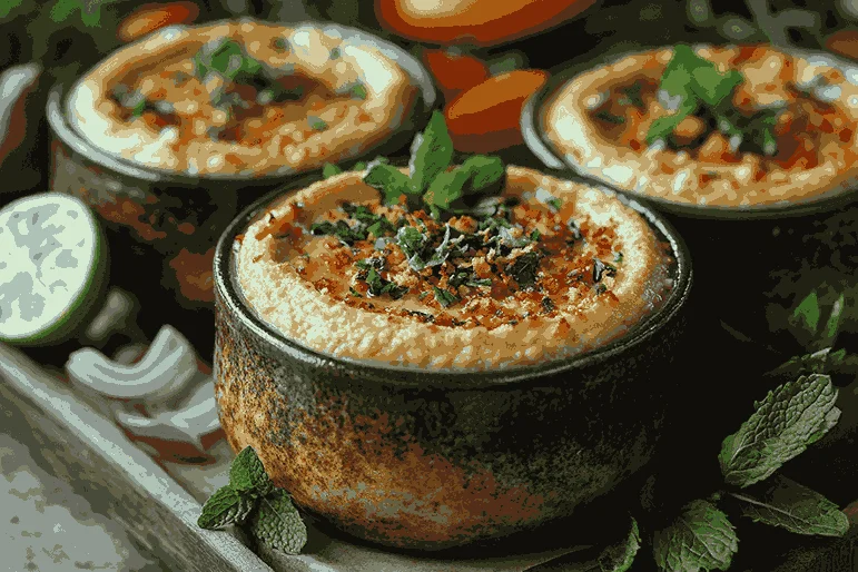 Hummus Jar Sehat dan Berwarna Ala Bali | Step-5