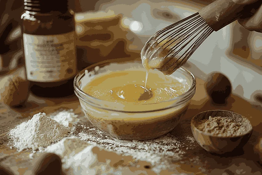 Добавьте ананас и кокос в тесто для маффинов