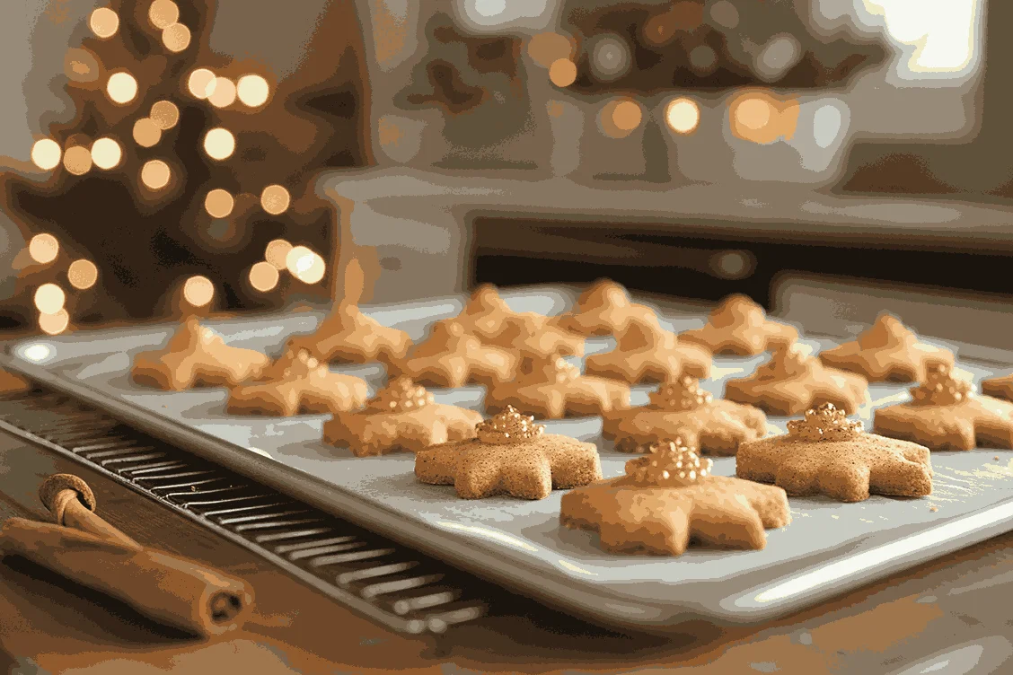 Выпекайте имбирные печенья
