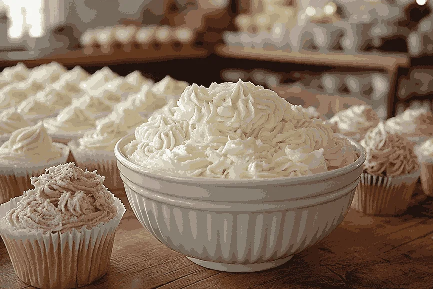 Panggang cupcake kupu-kupu