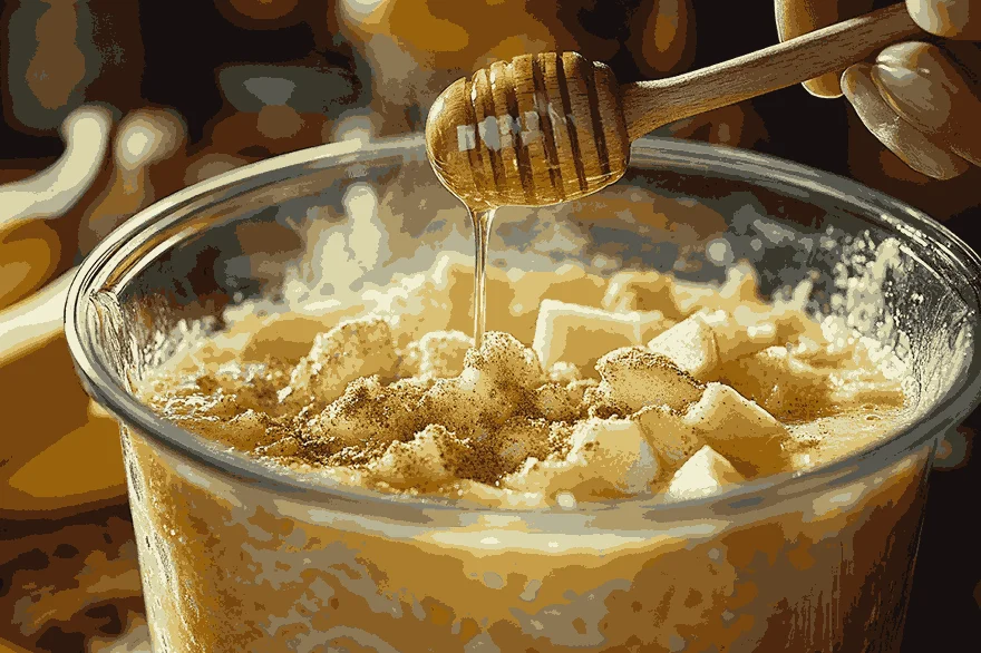 Добавление балийских вкусов в яблочный смузи