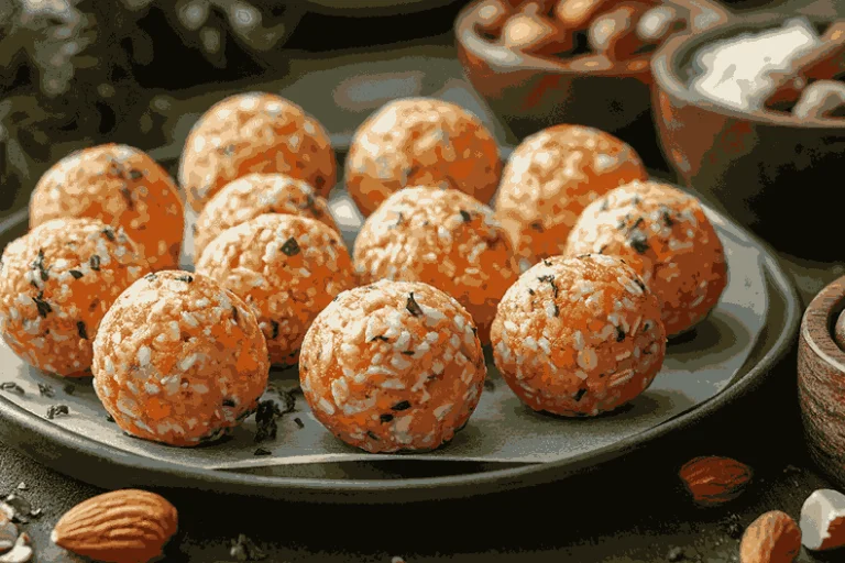 Энергетические морковные шарики: полезный перекус