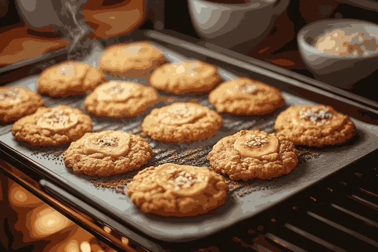 Вкусное овсяное печенье с бананом для детей на Бали
