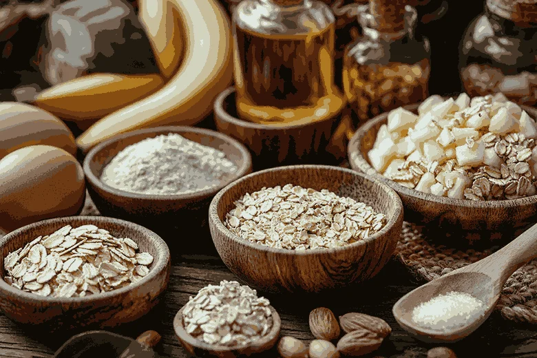 Ингредиенты для балийского яблочного печенья