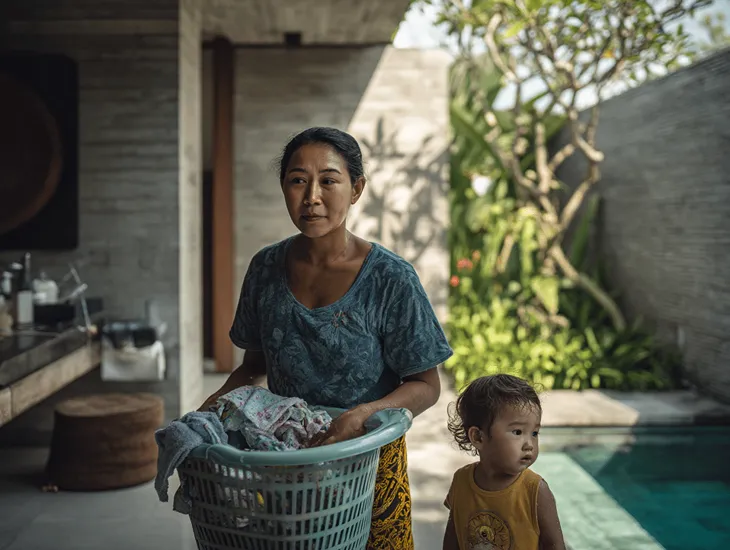 The "Super-Maid" Myth 2026 – Bali nanny vs maid roles, child safety and fair domestic workloads