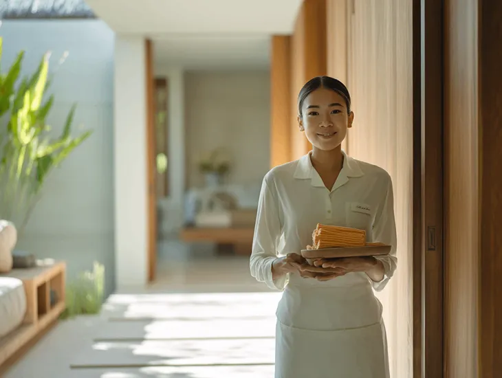 A Privacy First Live-out Maid Bali 2026 – villa layouts, closed doors and respectful daytime distance