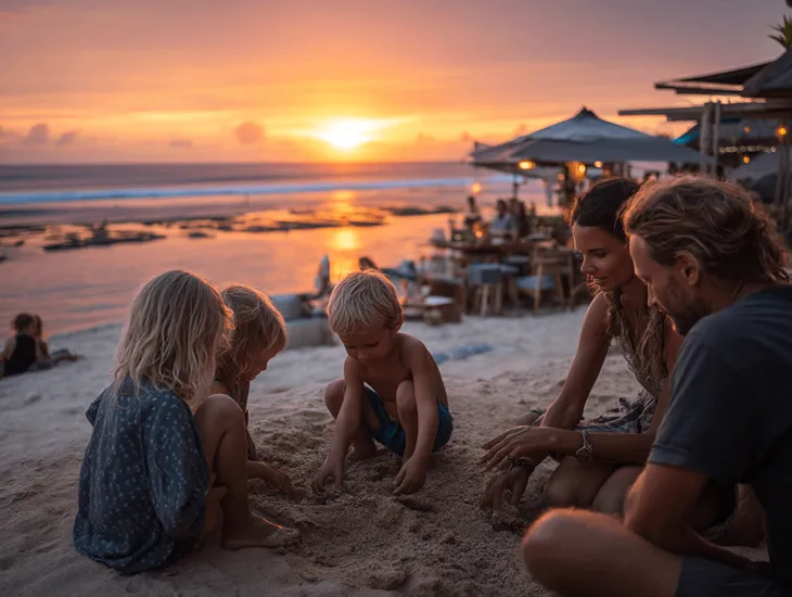 Best places to see sunsets in Bali 2026 – family bays, surf breaks and kid friendly sands at dusk