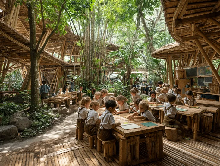 Green School Bali 2026 – learning neighbourhoods, project based learning and high school diploma