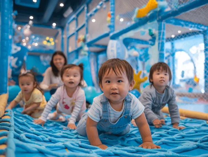 Waka Waka Bali Indoor Playground 2026 – underwater theme, Seminyak hotel location and AC play