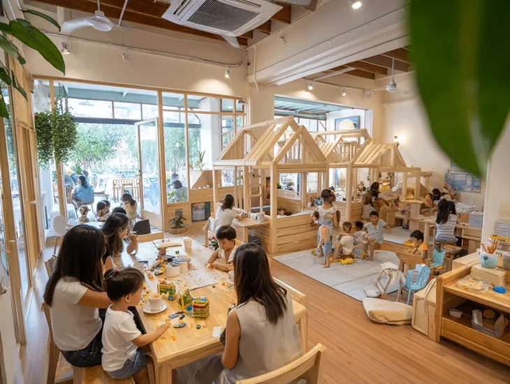 KidzCafe Sanur 2026 – cafe, indoor playground and KidzClub program for toddlers and young children