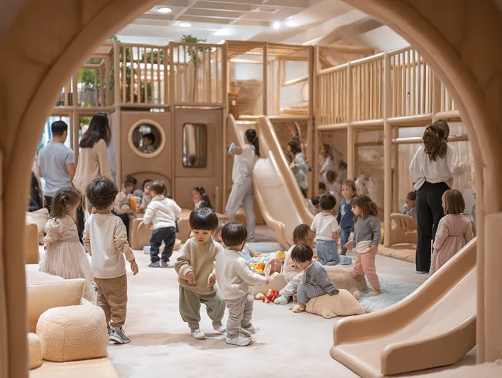 Kids SoHo Playground Bali 2026 – safe soft play, attentive staff, hygiene checks and calm parent seating areas