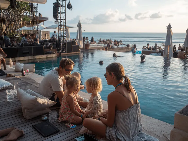 Potato Head Beach Club 2026 – Bali beach club safety rules, nanny help and timing for young kids