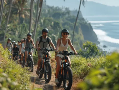 Cycling Nusa Lembongan, Bali: Exploring an Island with No Cars for Families