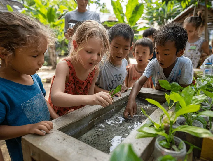 Bali Village Educational Experience 2026 – Guided walk, cultural preservation, and environmental lessons for older kids and teens in Bali