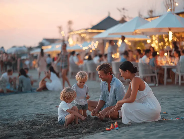 Family Hotels in Keramas, Bali 2026 – Beachfront resort amenities, supervised kids' play zones, and professional childcare standards.