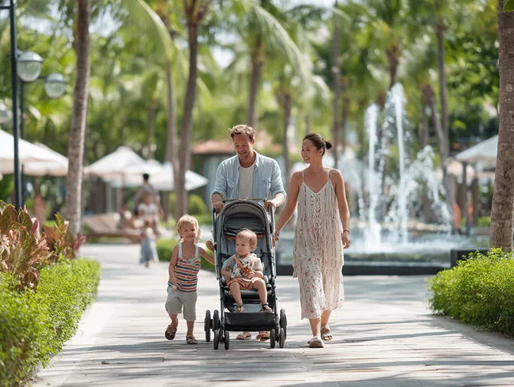 Family Day Out in Bali 2026 – Stroller accessible routes, supervised kids clubs, and nursing room locations
