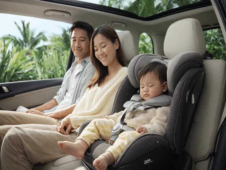 Family Transport Bali 2026 – Private driver hiring, international car seat standards, and stroller storage logistics