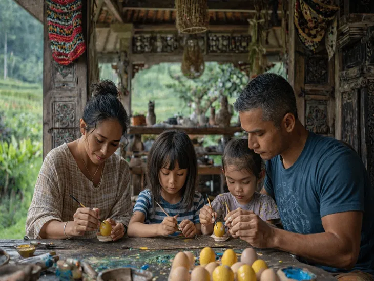 Craft Workshops in Indonesia 2026 – Traditional batik painting, wood carving, and silver making for foreign families