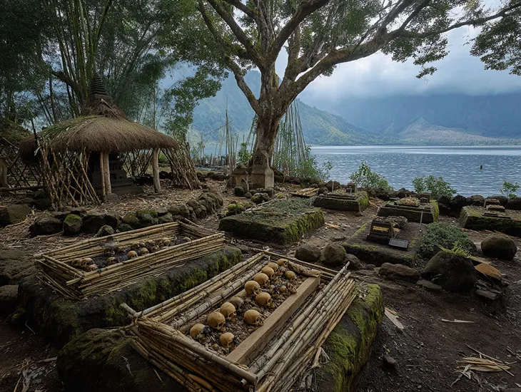 Trunyan Cemetery 2026 – Skull preservation rituals, boat access fees, and cultural respect guidelines for tourists