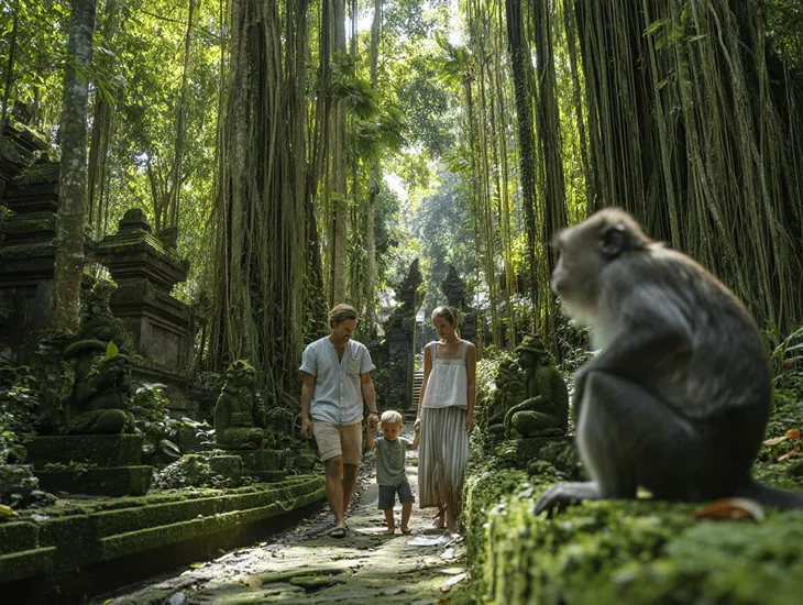 Sangeh Wildlife Safety 2026 – Macaque interaction protocols, professional guide hiring, and family forest tour standards