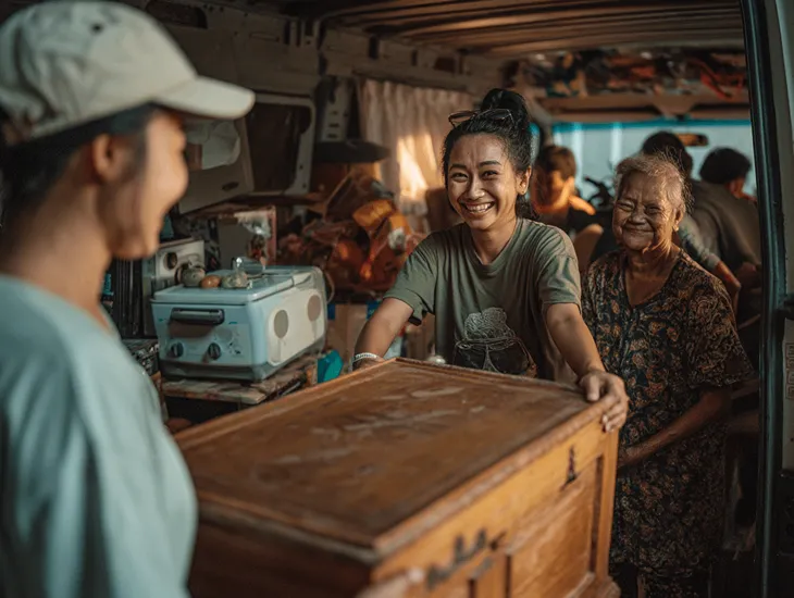 Where to donate in Bali 2026 – Sorting used clothing, repairing household electronics, and distributing school books to rural villages in Indonesia
