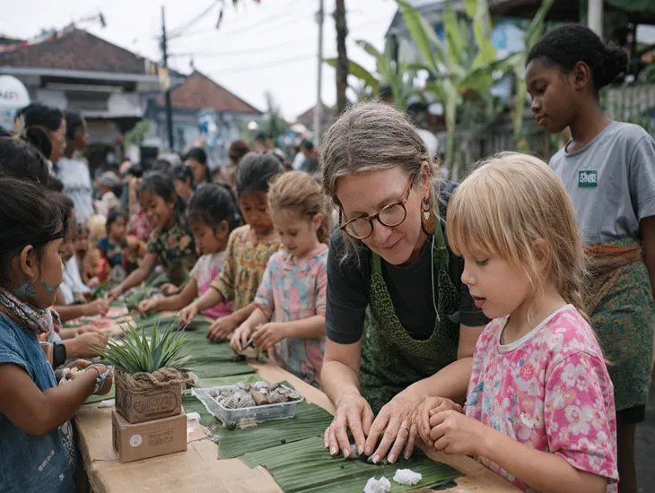 Charities to support in Bali 2026 – Community market volunteering, fair trade product sales, and social project fundraising events