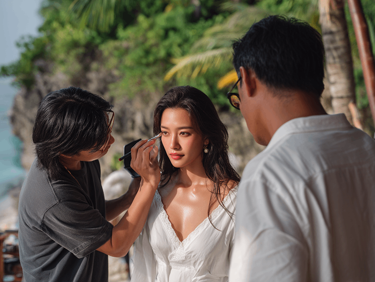 Makeup Tips for Pre-Weddings in Bali 2026 – Humidity resistant foundation, waterproof eye styling, and tropical bridal glow
