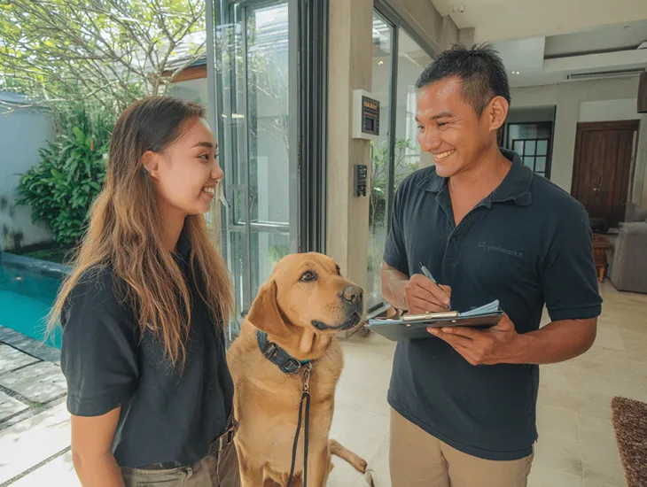 Pet Care Logistics 2026 – Home security briefing, emergency vet authorization, and WhatsApp update protocols for Bali caregivers