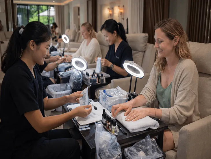 Spa Party in Bali 2026 – Medical-grade tool sterilization, autoclave bag protocols, and chemical waste management for groups