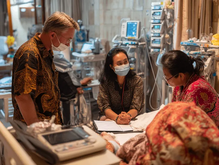 Medical Capabilities in Indonesia 2026 – Modern hospital delivery room equipped for emergencies