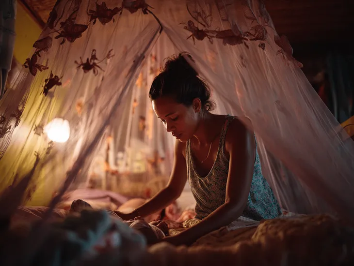 Newborn Sleep Indonesia 2026 – IDAI guidelines, safe mosquito nets, and tropical climate adaptations for expat infants