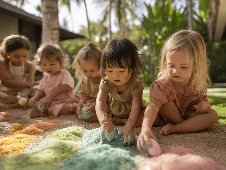 Bali Nanny Activities 2026 – Educational games, pool safety supervision, and creative play for expat children