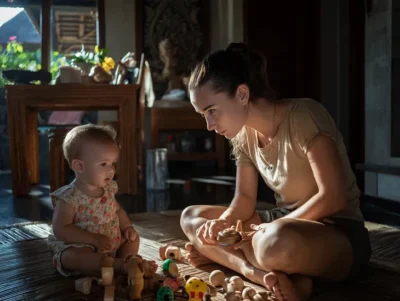 Transform Baby Boredom Through Mindful Parenting in Bali