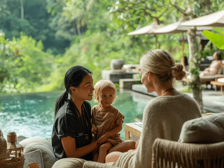 Family Clubs in Bali – Adults-only pools, child-friendly venues, and safe holiday planning for modern parents.