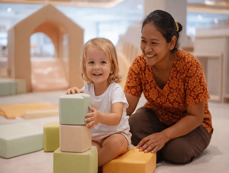 Bali Nanny Activities – Educational games, pool safety supervision, and creative play for expat children