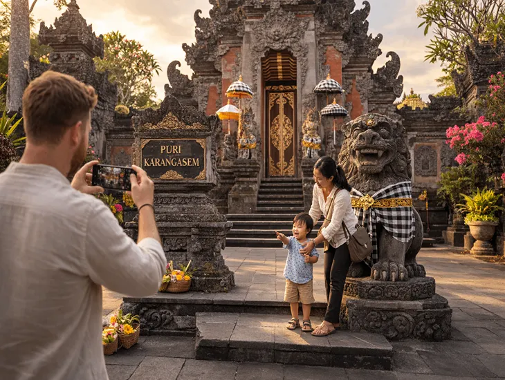 Puri Karangasem Royal Palace 2026 – Kid-friendly palace activities, koi pond moments, and easy cultural learning for families