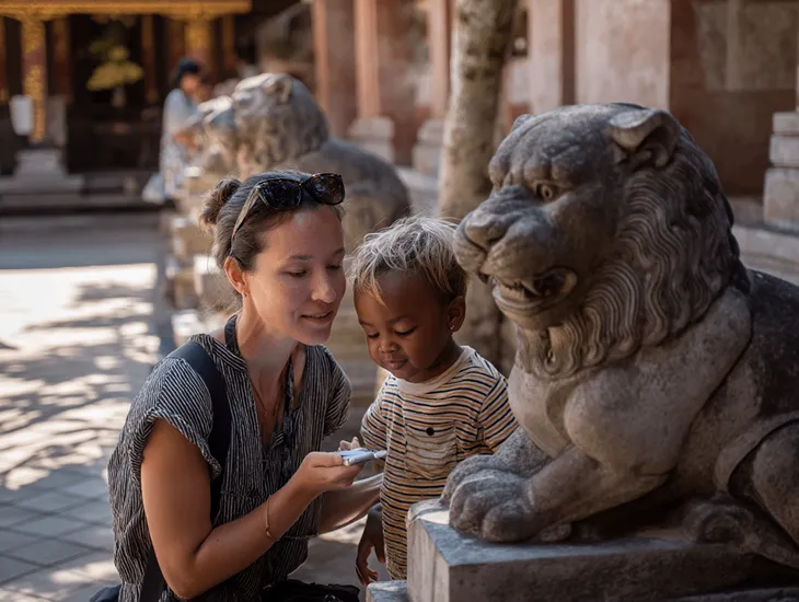 Puri Karangasem Royal Palace 2026 – Real family day in Amlapura, flat shaded strolls, and nanny support for toddler-friendly heritage visits