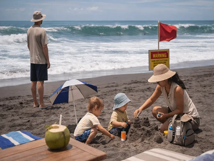 Ocean Safety Protocols 2026 – Beach warning flags, rip current awareness, and safe pool swimming.