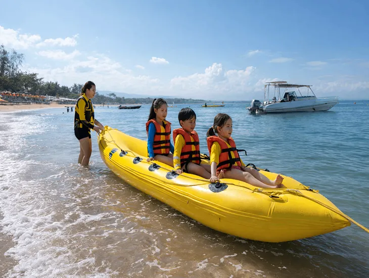Banana Boat Adventure in Bali 2026 – Reliable operator feel, safety-first water sport, and easy family planning
