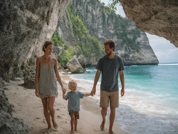 Gunung Payung Beach in Bali 2026 – Secluded coastal cliffs, shaded cave views, and family-friendly access facilities