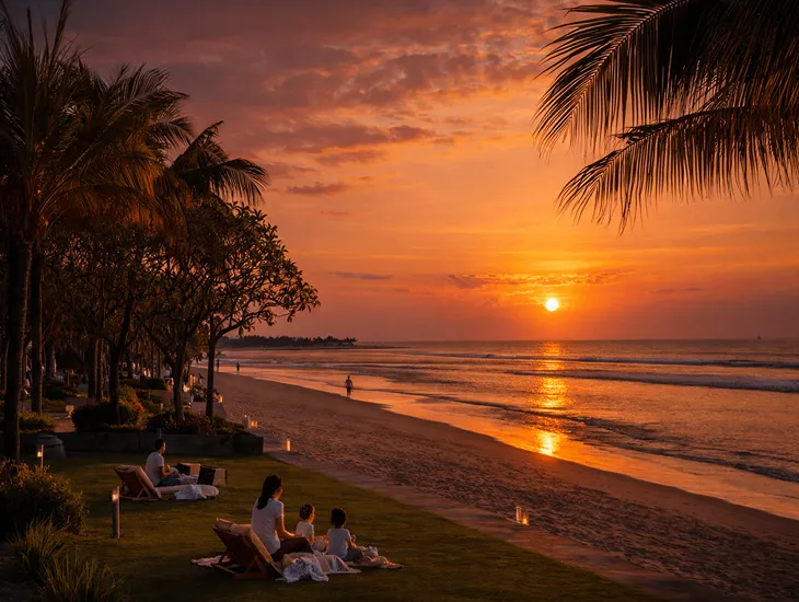 Nusa Dua Beach for Secure Picnics