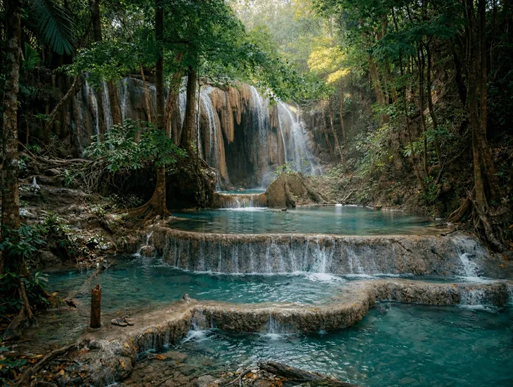 Nusa Penida Waterfalls 2026 – Tropical jungle treks, tiered natural pools, and professional safety standards for traveling families exploring the majestic island landscapes in Indonesia.