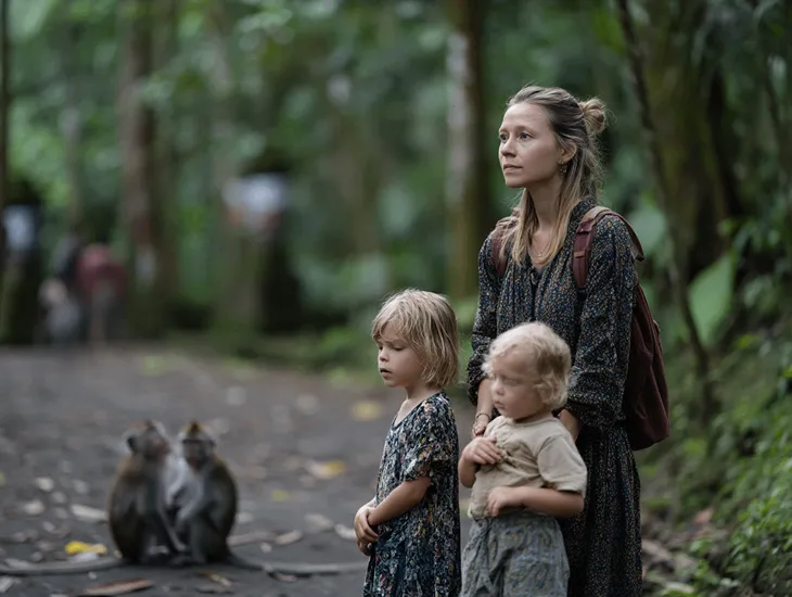 Sacred Monkey Forest in Bali 2026 – Ancient stone carvings and moss-covered temple walls providing a historical backdrop.