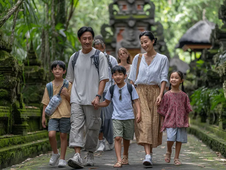 Indonesia Child Safety 2026 – Professional supervision standards, safe animal observation, and managed jungle walks for children.